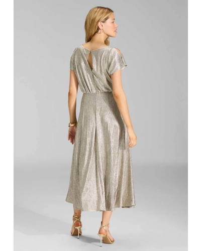 Swing Midi dress gold gold