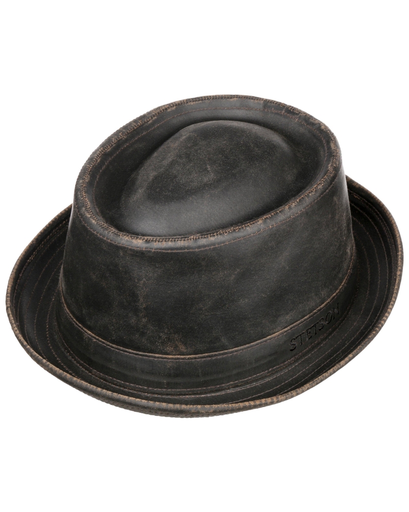 Stetson Pork Pie brown-3
