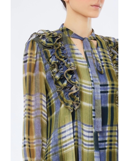 LIU.JO Liu Jo dress brushed check