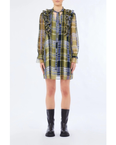 Liu Jo dress brushed check brushed check
