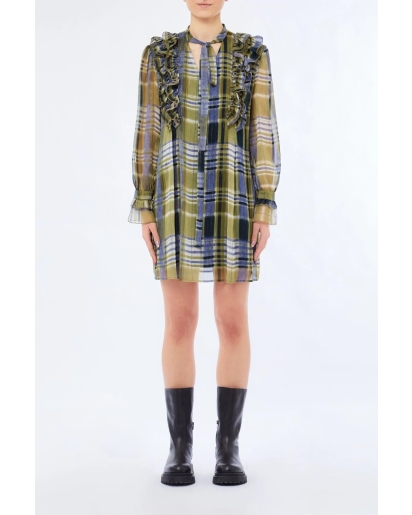 LIU.JO Liu Jo dress brushed check