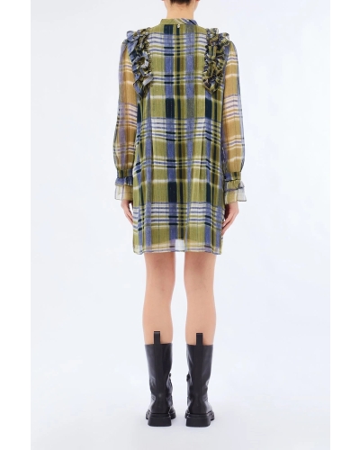 Liu Jo dress brushed check brushed check