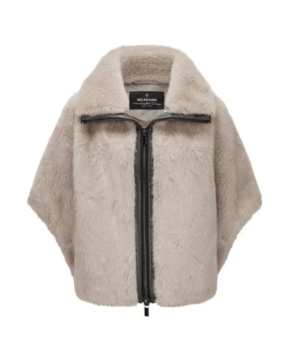 MILESTONE Milestone Pauline fake fur jacket