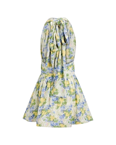 Urban Pioneers Liora dress lemon aop