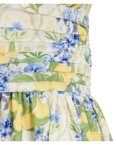 Urban Pioneers Liora dress lemon aop