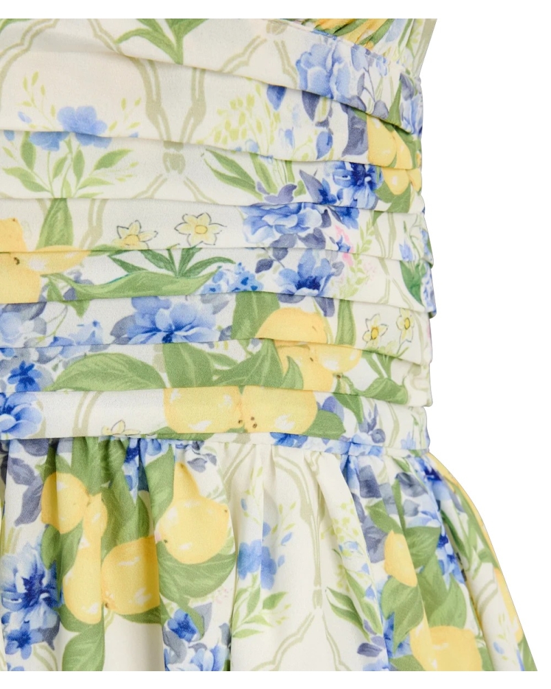 Urban Pioneers Liora dress lemon aop