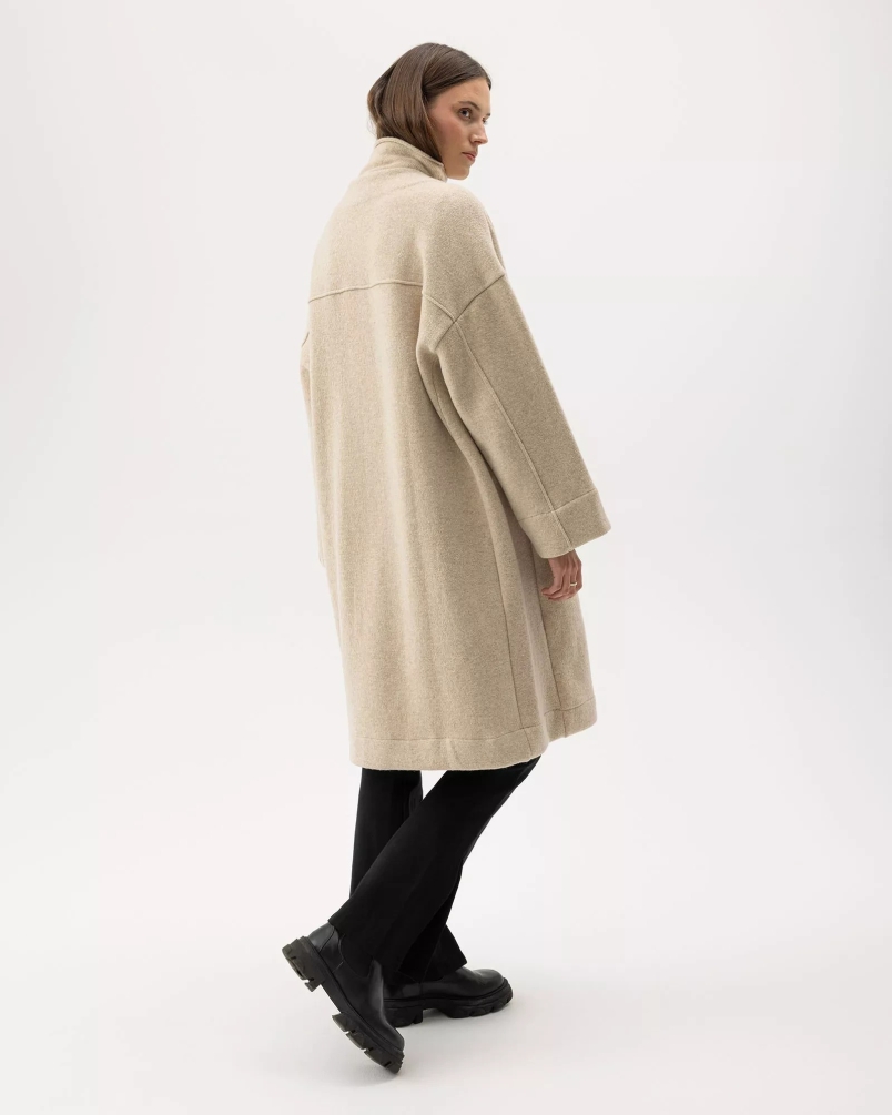 Holebrook Anne coat sand 710 sand