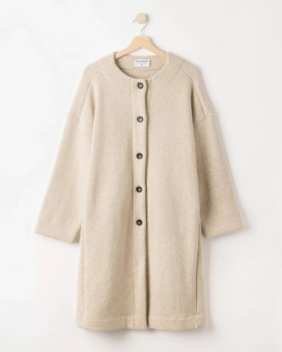 Holebrook Anne coat sand 710 sand