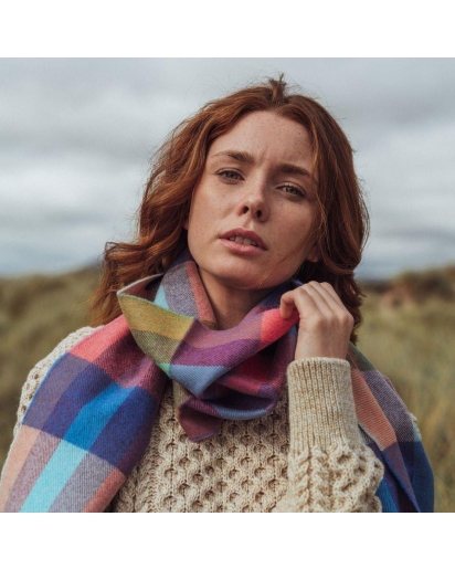 JOHN HANLY John Hanly Irish wool scarf