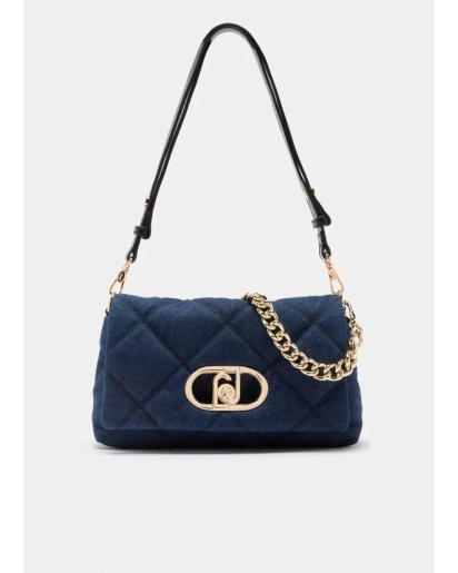 LIU.JO Liu Jo Lapuffy medium bag denim