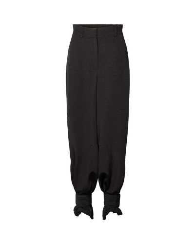 CUFF DETAIL PANTS DALVINA black