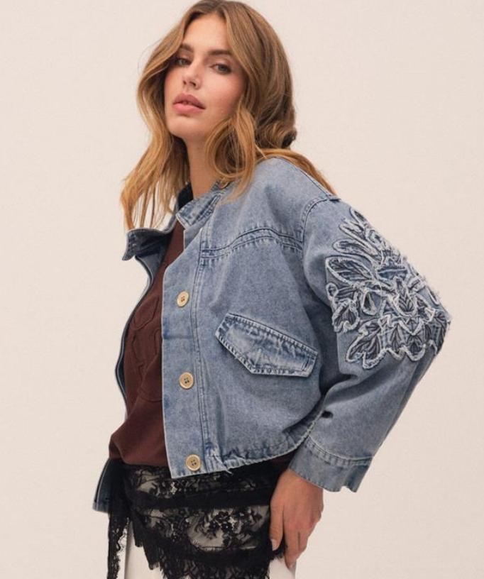 Gossia Sallie jacket denim blue denim blue