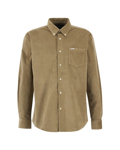 BARBOUR Barbour Jesmond regular shirt brown