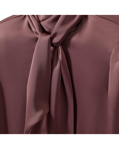 Sofie Schnoor Carina satin shirt dusty plum