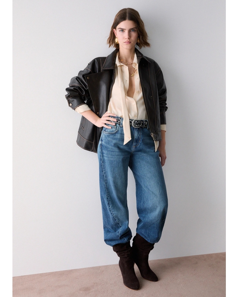 Liu.Jo Jeans with asymmetrical seams blue denim-1