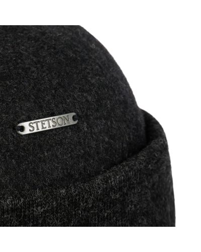 Stetson Docker wool/cashmere anthra melange