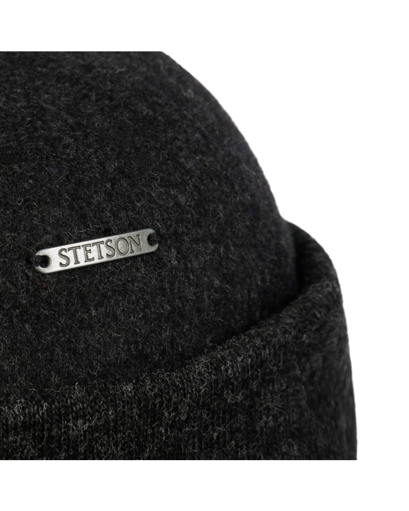 Stetson Docker wool/cashmere anthra melange