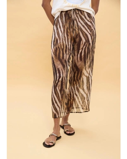 LOLA CASADEMUNT Lola Casademunt Zebra print pants