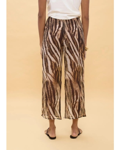LOLA CASADEMUNT Lola Casademunt Zebra print pants