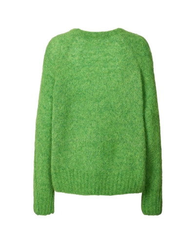 Rabens Saloner Boxy sweater beka viper green