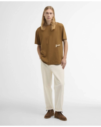 Barbour Terrain graphic T-shirt breen breen