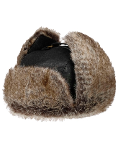 Stetson Bomber cap cowhide black/brown