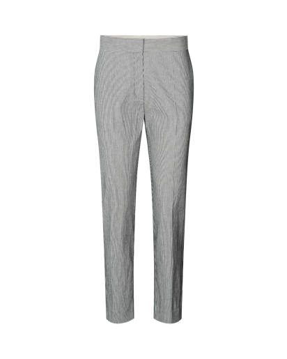RABENS SALONER ADELLE STRIPED SLIM PANTS