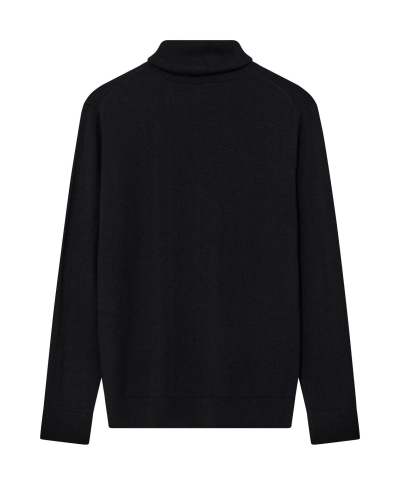 Mos Mosh Gallery Adam soft roll neck knit black