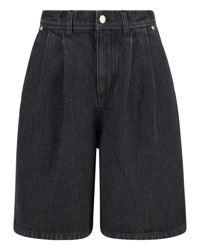 Barbour Myra denim shorts black black denim
