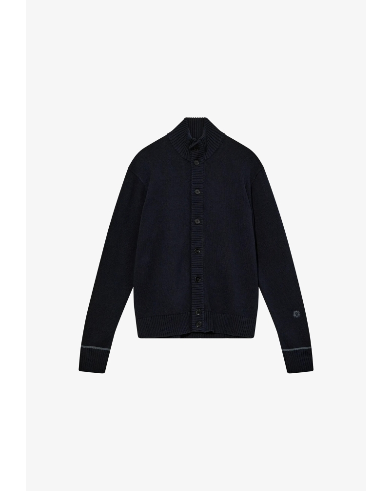 Mos Mosh Gallery Barella cardigan knit navy