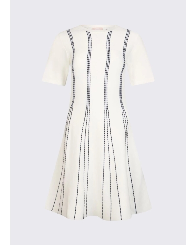 Liu Jo Short knit dress white