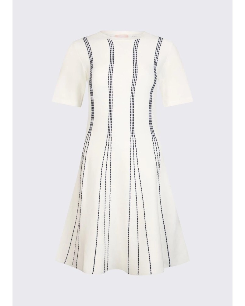 Liu Jo Short knit dress white