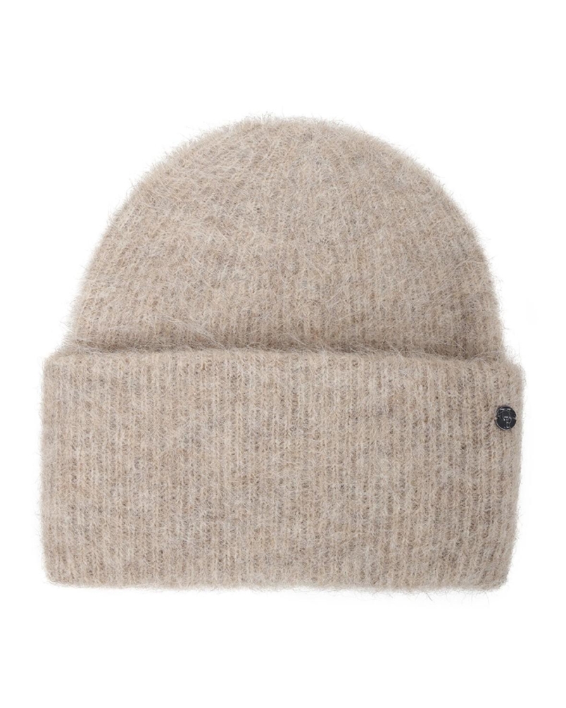 Urban Pioneers Aba rib beanie light sand