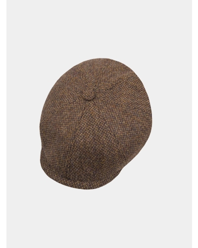 Hatland Barrow 8-panel cap brown