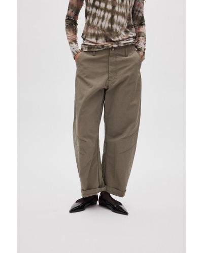 Rabens Saloner October - Utility shaped pants asphalt