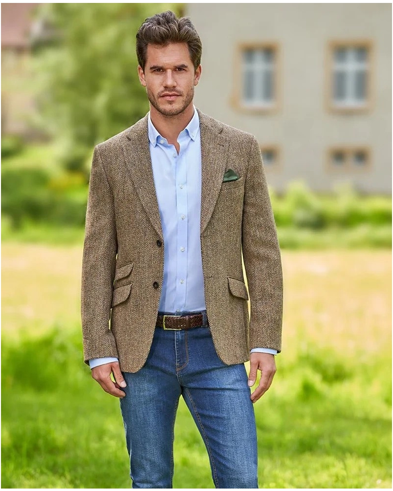 Wellington of Bilmore London country herringbone