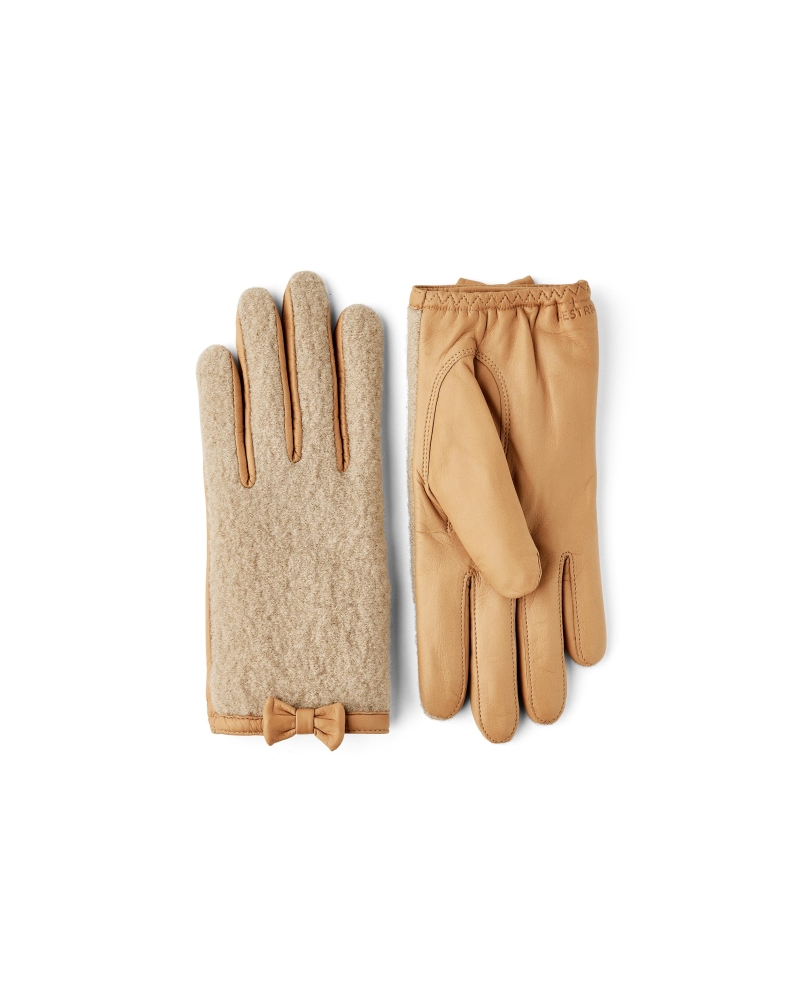 Hestra Millie dames handschoenen camel