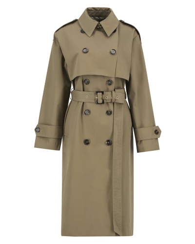 Barbour Aoife trench coat military brown/hessian