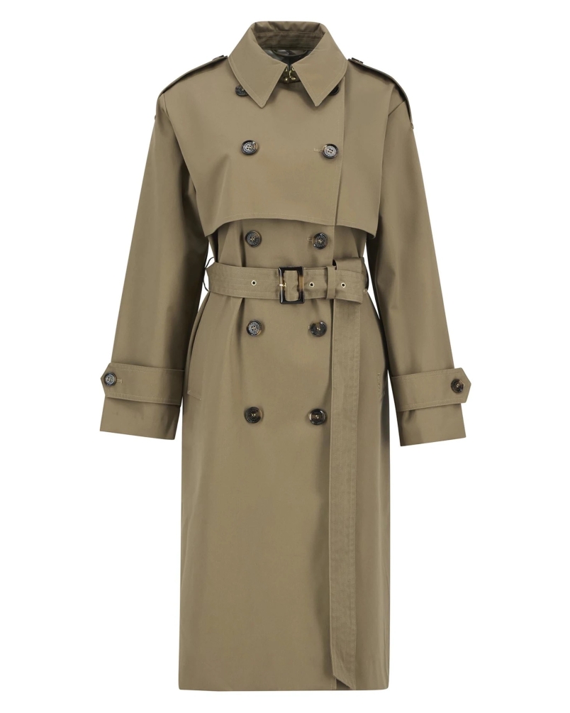 Barbour Aoife trench coat military brown/hessian