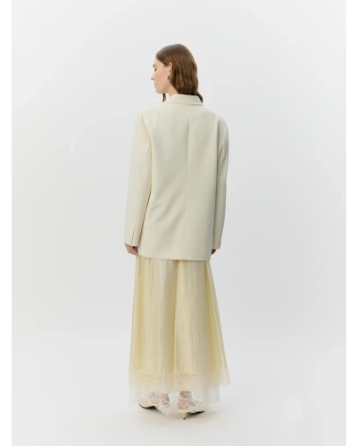 Sofie Schnoor Harpir boxy blazer off white