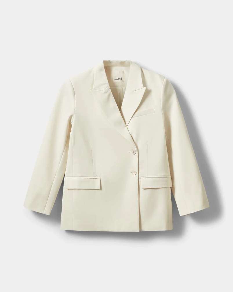 Sofie Schnoor Harpir boxy blazer off white