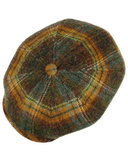 STETSON Stetson Hatteras wool check