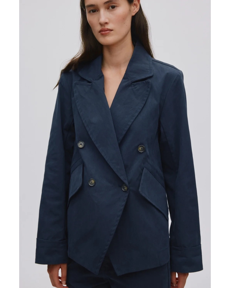 Rabens Saloner kami utility jacket midnight