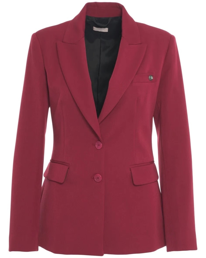 Liu Jo slim fit jacket pepper pepper