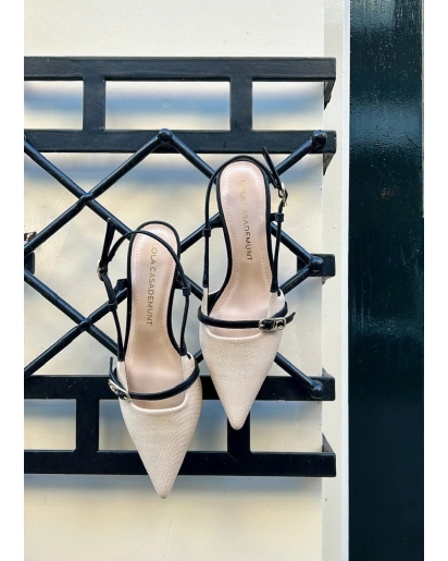 LOLA CASADEMUNT Lola Casademunt bi color heeled shoes