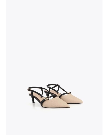 LOLA CASADEMUNT Lola Casademunt bi color heeled shoes
