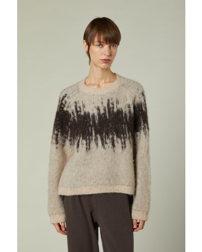 Daniele Fiesoli Crew neck sweater beige