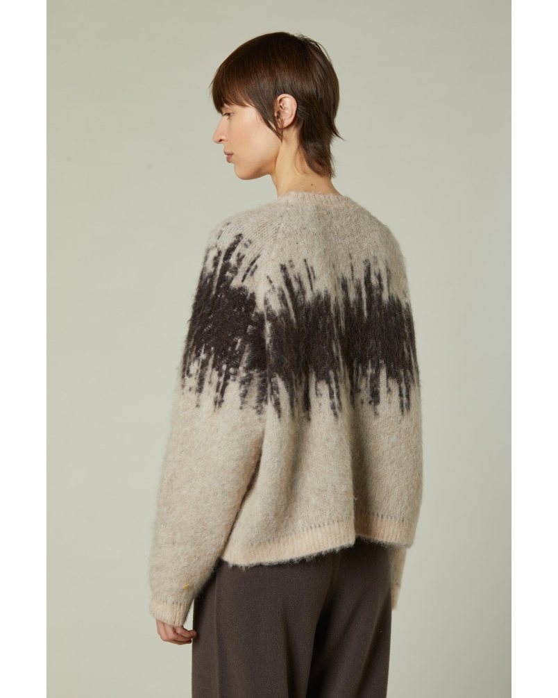 Daniele Fiesoli Crew neck sweater beige