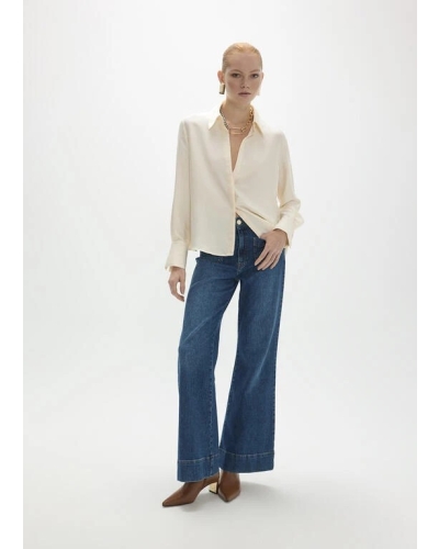 Lola Casademunt Shirt with pleated back ecru