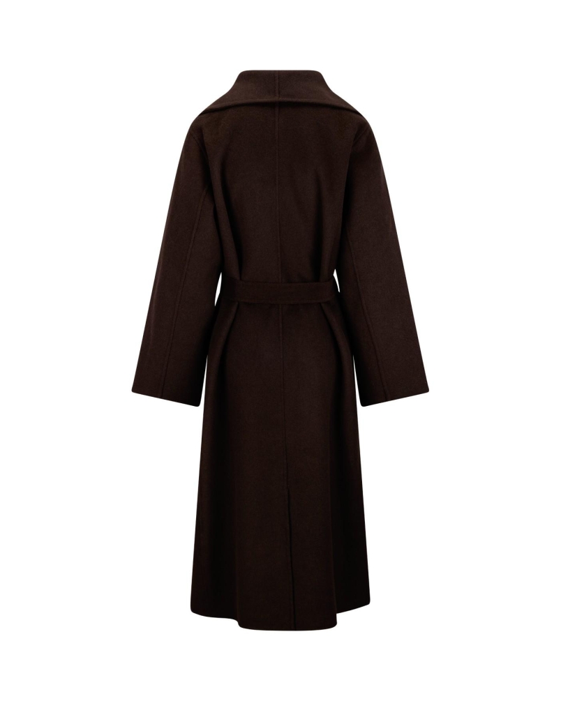 Urban Pioneers Monica coat black coffee